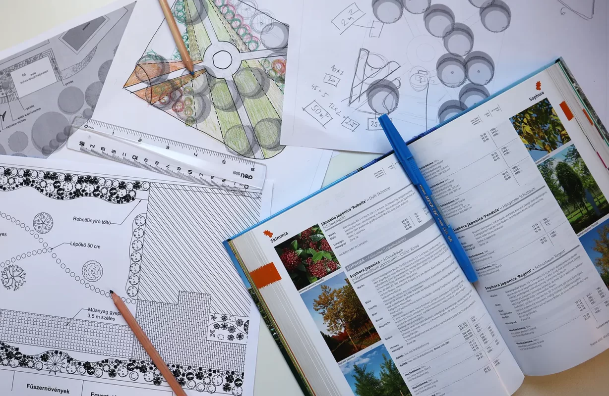 Kertépítés ajándék tervezéssel