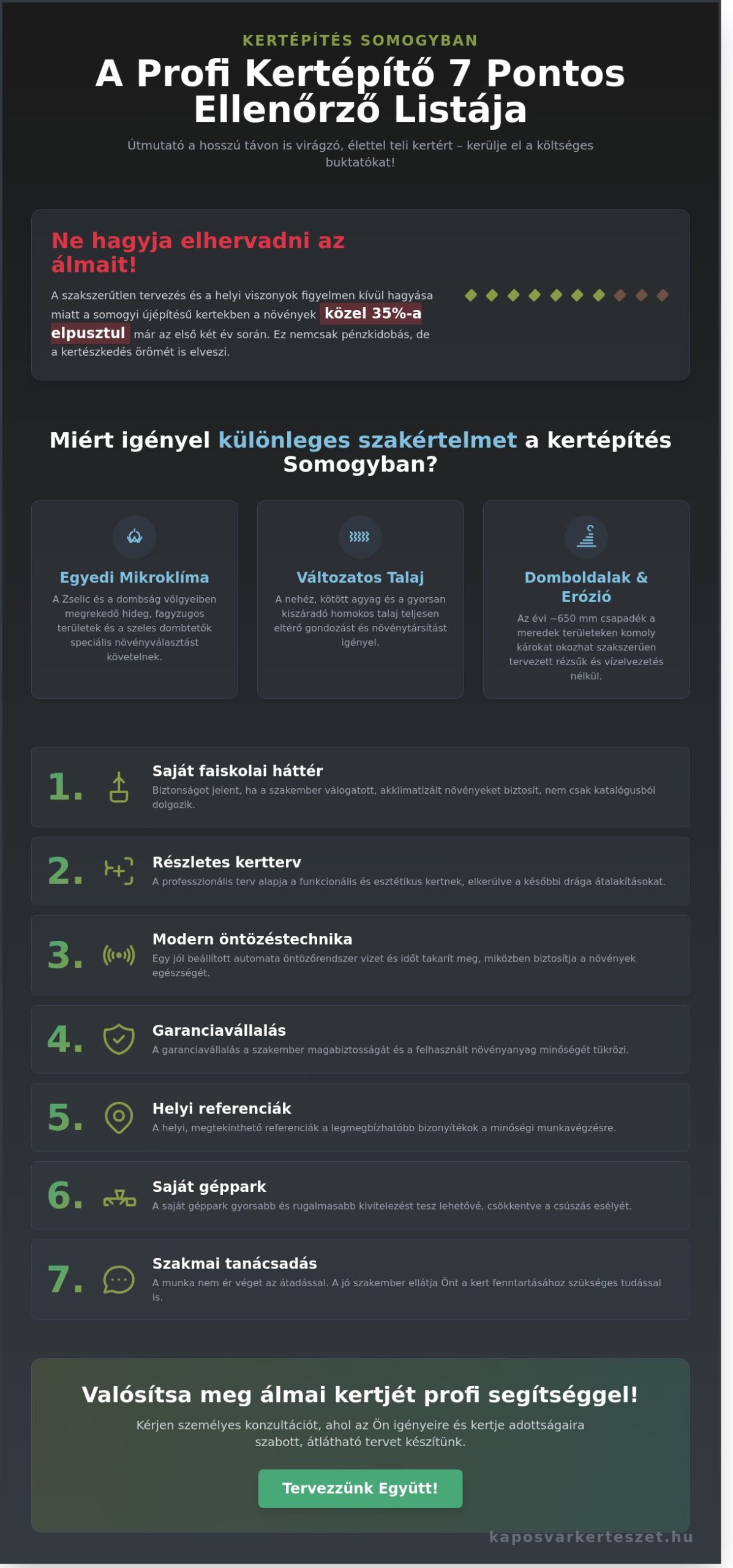 Kertépítő Somogy megyében: 7 pontos ellenőrző lista a tökéletes partner kiválasztásához